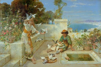 Children by the Mediterranean by William Stephen Coleman